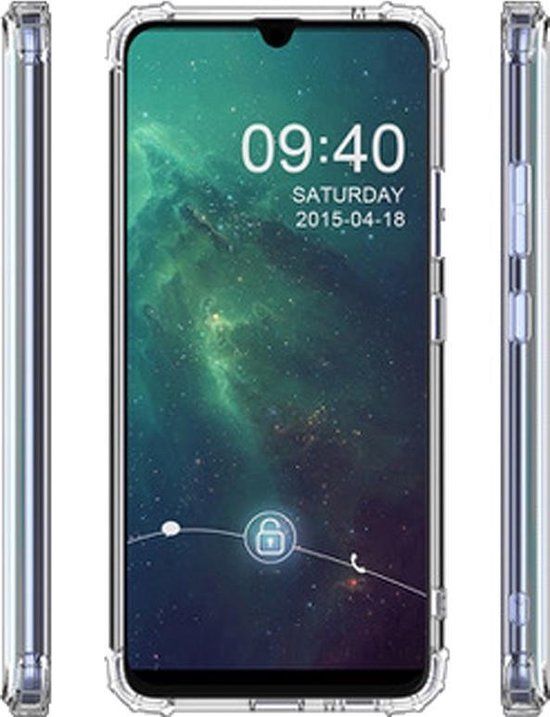 BAOHU Schokbestendig Back Cover Hoesje - Shockproof Telefoonhoesje - Geschikt voor Samsung Galaxy A20e - Transparant