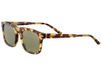 Serengeti Sunglasses SS576005 Charlton Heren Bruin Acetaat Glas Groen Polariserend