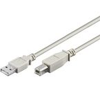 Goobay Câble USB 2.0 Hi-Speed, Gris 3 m