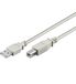 Goobay Câble USB 2.0 Hi-Speed, Gris 3 m