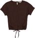 Garcia T-shirt T Shirt Met Structuur Z0073 4478-hazel Bloom Femme Taille - L