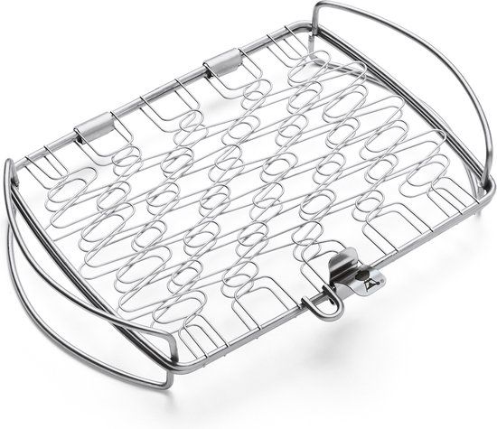 Weber 6470 Vis- en Groentebasket - RVS - Klein