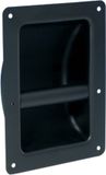 ah Adam Hall 3402 Handgreep staal medium zwart, 170 x112mm - Greep