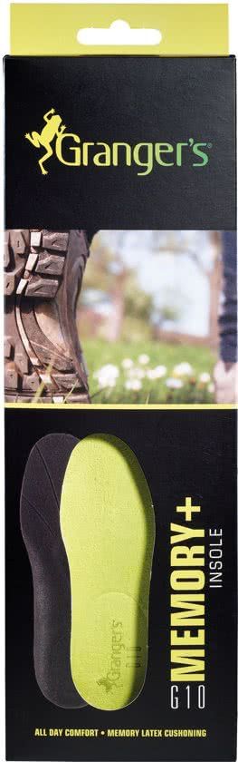 Granger's G10 Memory+ Inlegzolen - Maat 44 - geel/zwart