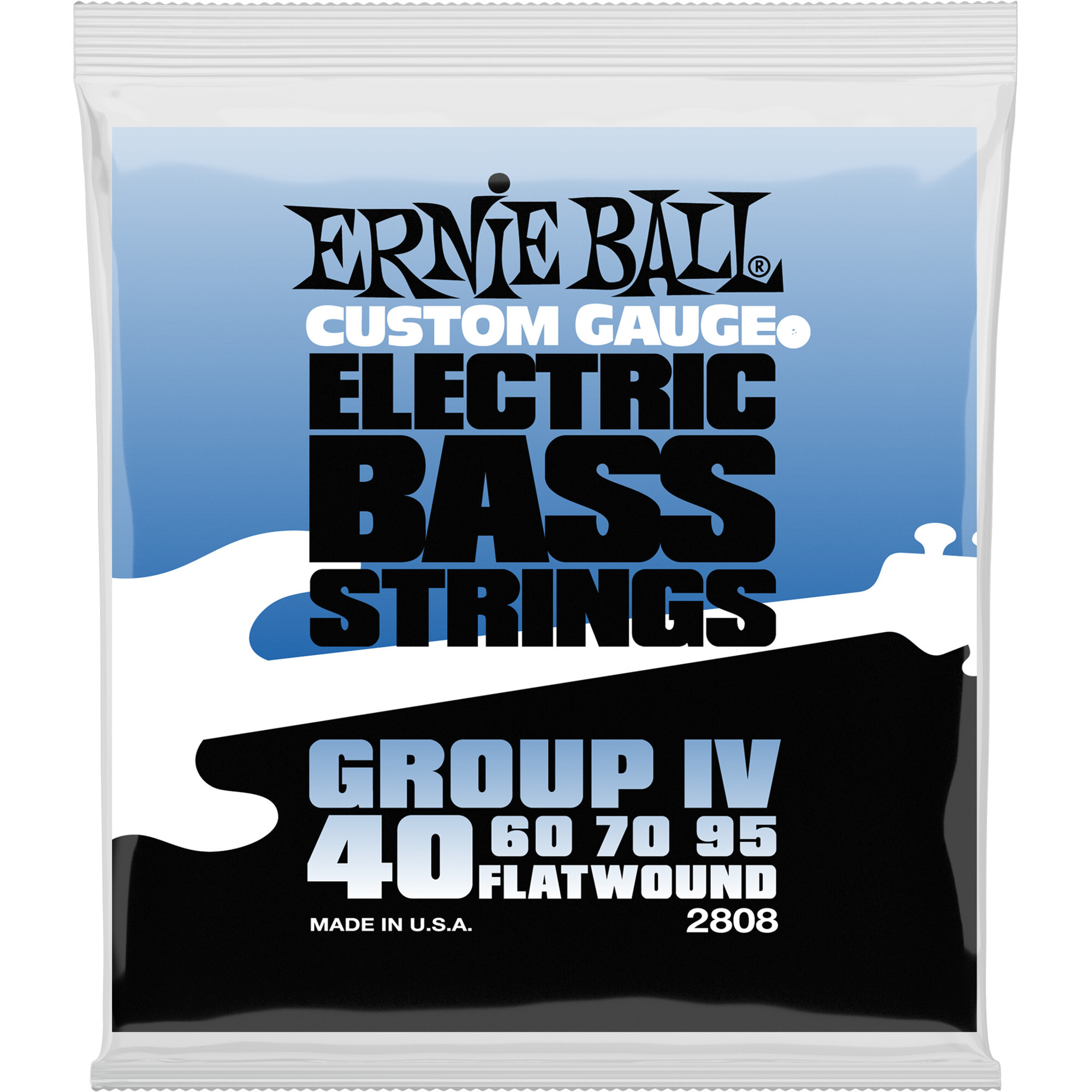 Ernie Ball 2808 Flatwound Bass String Group IV