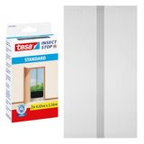 tesa INSECT STOP Klittenband Vliegenhor - 2x 65 x 220 cm - Antraciet