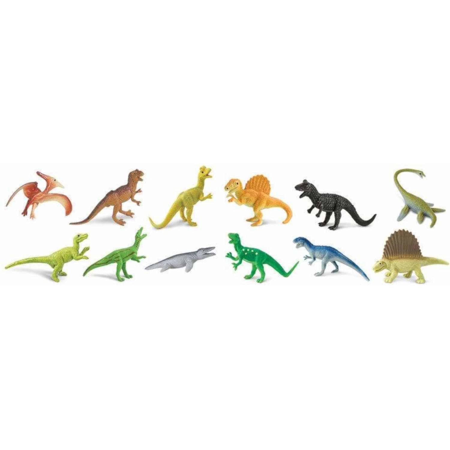 Safari Speelfigurenset Carnivorous Dinos Junior 12-delig