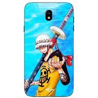 Maniacase Etui Samsung Galaxy J7 2018 Anime One Piece Trafalgar D Water Law