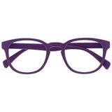 Opulize Pop Purper Afstand Bril Kortzichtig Retro Ronde Mannen Vrouwen Scharnieren Met Veer M2-5 -1,50