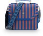 Pip Studio Frances Sac bandoulière dames - Sac bandoulière - Bleu - Rayé - 25x9x21.5cm
