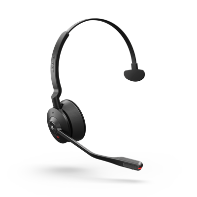 Jabra ENGAGE 55 UC STEREO Headset Draadloos Zwart