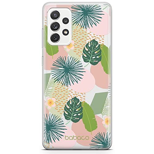 ERT GROUP mobiele telefoonhoesje voor Samsung A73 5G - Babaco patroon Plants 012