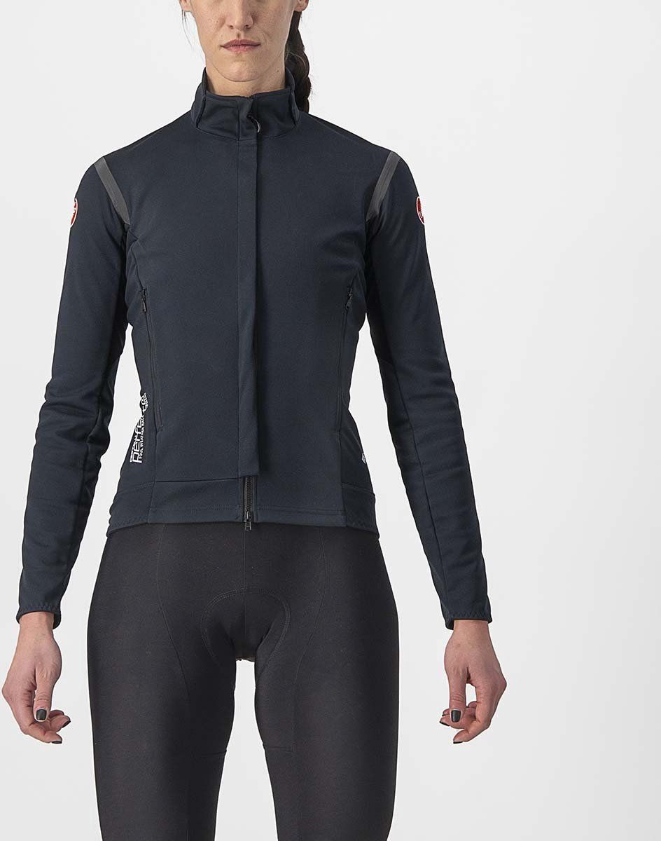 Castelli Perfetto Ros 2 Fietsjack Vrouwen - Maat S - Zwart