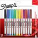 Sharpie Marqueurs permanents - Pointe ultrafine - Couleurs assorties - Lot de 12