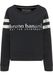 Bruno Banani Sweatshirt 'Griffin' zwart / zilver
