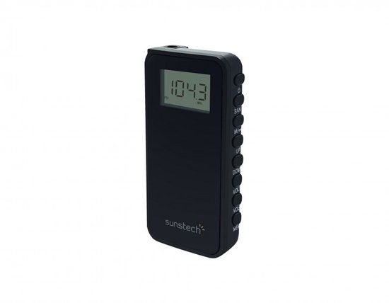 Sunstech Transistorradio RPD23BK Zwart