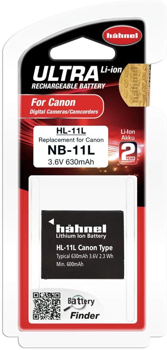 Hähnel HL-11L Ultra Li-Ion Accu voor Canon