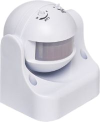 BES LED Aigi Infy Bewegingssensor - Opbouw Rond - Mat Wit - 180° 12m - Spatwaterdicht