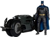 McFarlane Toys The Flash DC Multiverse Vehicle Batcycle with Batman