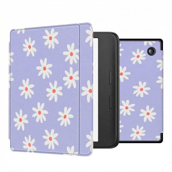imoshion Ploonk B.V. Ereader Hoes - Geschikt voor Tolino Vision 5 - Flowers Distance