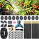 Merkloos 20m Drip Irrigatie Kit met 360° Brass Nozzles