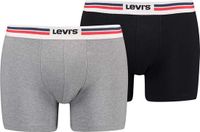 Levi's Placed Sportswear Logo Boxer Brief Organic 2-Pack