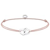 Thomas Sabo Dames Armband Zilver 925 Sterling Zonder Steen Hartje Bangle LS121-173-19-L20V