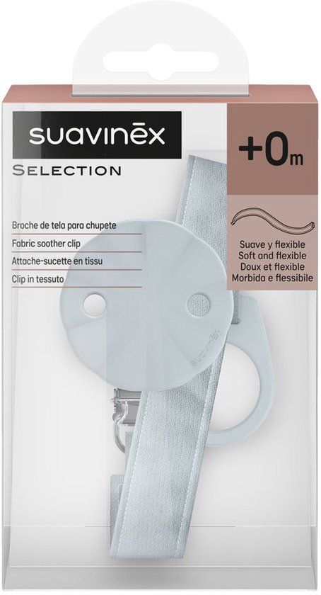 Suavinex Wonderland Fopspeenkoord - Blauw
