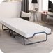 Lit pliant 80 x 200 cm - Avec matelas épais et housse de protection
