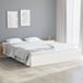 Maison Exclusive - Lit en bois massif, blanc, 135x190 cm