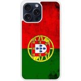Apple iPhone 15 Drapeau portugal Verstevigd hoesje met sublimatie bedrukking