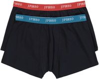 JP 1880 Heren Heupbroekjes FLEXNAMIC® OEKO-TEX Set van 2 Zwart Maat XXL