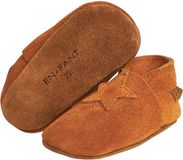 En Fant Kinder Hausschuh Wildleder E813110-Leather Brown-26