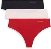 Calvin Klein Underwear - String pour femme - Uni - 73% Polyamide, 27% Élasthanne - Taille XL