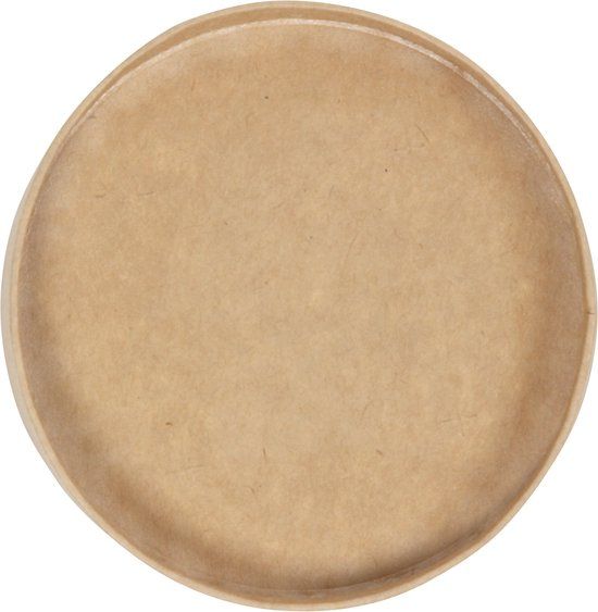 IEZZY disposables Bekerdeksel IEZZY Ø 98mm kraft 25stuks