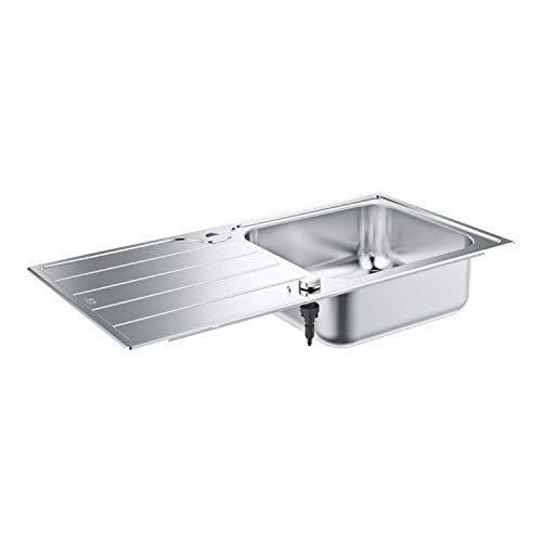 GROHE K500 Spoelbak 1000x500mm - Roestvrij Staal