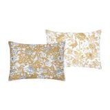 STOF - Kussensloop tas - 50 x 70 cm - Perkal katoen - Goud - Geel - Hyacint