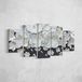 Homemania Afbeelding bloemen 5 natuur van woonkamer, meerkleurig, 100 x 3 x 60 cm, HM205PKNV-9, polyester, hout