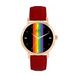 Toff London Pride Lineaire Noir Bâtons de Police Montre
