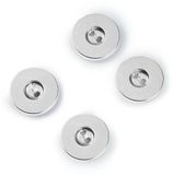 Prym Magneetknopen aannaaibaar 19 mm zilverkleurig