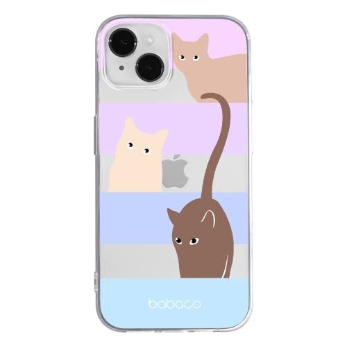 Babaco ERT GROUP mobiele telefoonhoesje voor Apple iPhone 14 PLUS - Babaco Cats 014 - Origineel