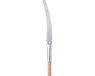 KADAX Scie à branches sur long manche, scie à main avec manche en bois, scie d'abattage haute atteignable, scie d'élagage durable en forme de crochet pour arbres et arbustes hauts (30 cm)
