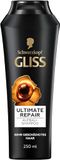 Gliss Schwarzkopf GLISS Gliss Ultimate haarverzorging - fris keuze (812374) opbouwshampoo met vloeibare keratine en parelextract voor sterk beschadigd haar, geeft weerstand