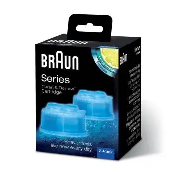Braun Clean & Renew Reinigingscartridge - 2 stuks - Blauw