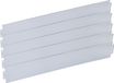Wiltec Bordure de pelouse en acier, 30 mètres de bordure, 30 éléments, 100 x 14 cm, système de clic, galvanisé