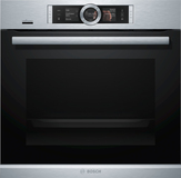 Bosch Serie 8 HRG6769S6B - Electric Oven - 71L - Black/Stainless Steel