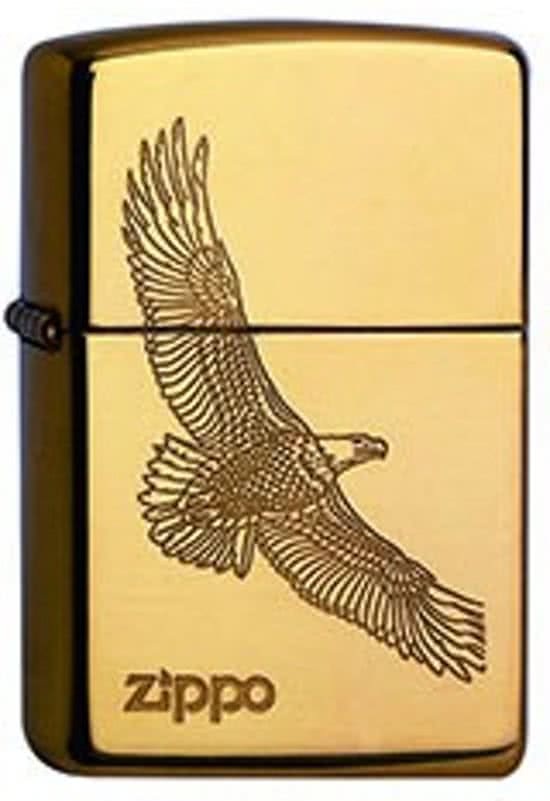 Zippo aansteker Eagle Brass