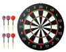 StarTech Dartbord-set - 36 cm - 6 dartpijlen - Gevoerde oppervlakte - Stevige aluminium frame - Geschikt voor indoor gebruik - Vanaf 8 jaar