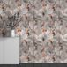 Papier peint panoramique fleurs oiseaux 195 cm x 122 cm