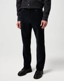 Wrangler Greensboro Heren Regular-fit Corduroy Broek Zwart W33